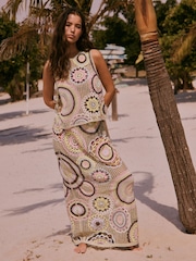 Multicolour Crochet Tank Top - Image 2 of 7