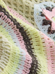 Multicolour Crochet Tank Top - Image 7 of 7