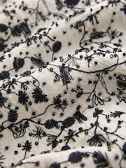 Monochrome Beaded Bomber Jacket - Image 7 of 8