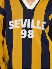 PixieGirl Petite Blue Vertical Stripe Seville Jumper - Image 5 of 5