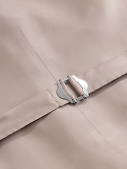 Stone Textured Linen Blend Waistcoat - Image 7 of 8