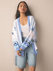 نیلا - Mermaid Pattern Cardigan - تصویر 1 از 8