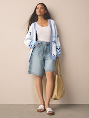 نیلا - Mermaid Pattern Cardigan - تصویر 3 از 8