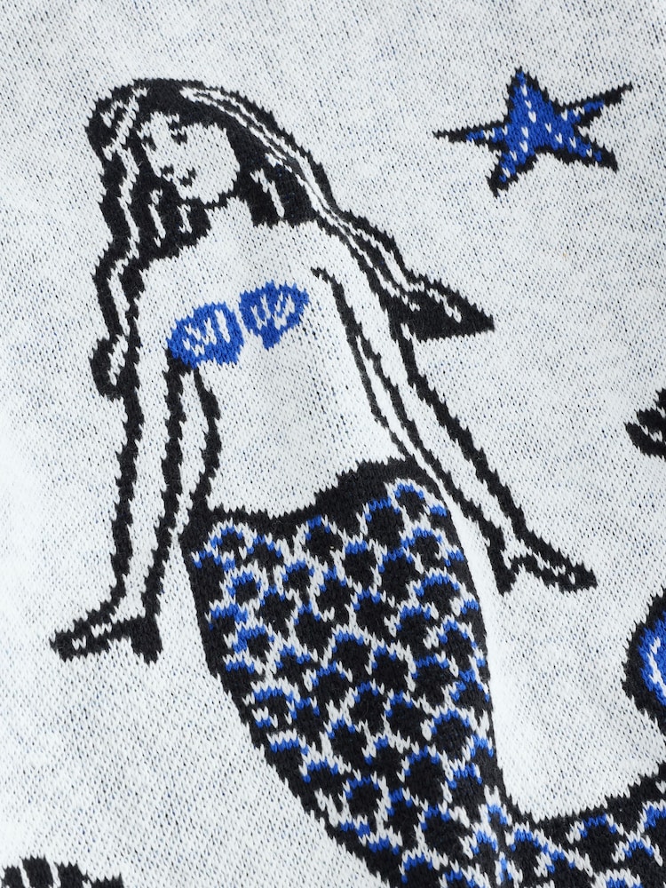 نیلا - Mermaid Pattern Cardigan - تصویر 8 از 8