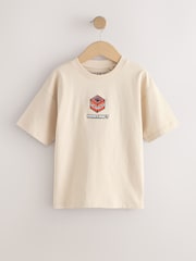 Stone/Black Minecraft T-Shirts 2 Pack (3-16yrs) - Image 2 of 6