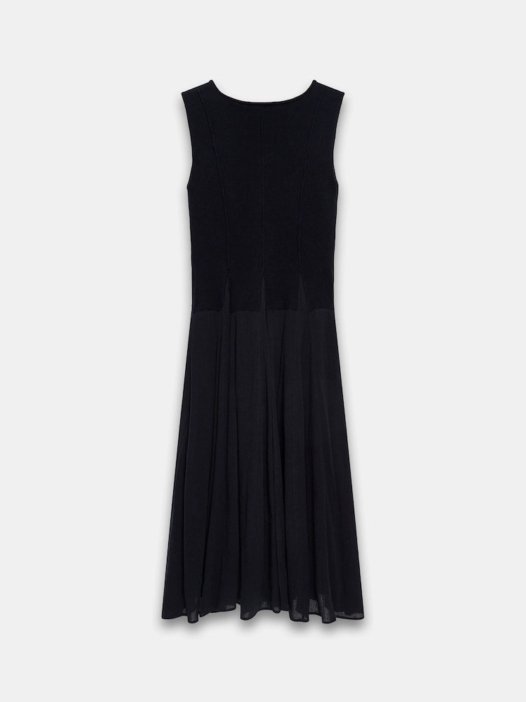 Mint Velvet Blue Navy Cotton Maxi Dress - Image 8 of 8 Mint Velvet Blue Navy Cotton Maxi Dress - Image 8 of 8