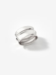 Mint Velvet Silver Tone Statement Cuff Bracelet - Image 1 of 3