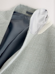 Sage Green Regular Fit Smart Textured Blazer - Image 7 of 8