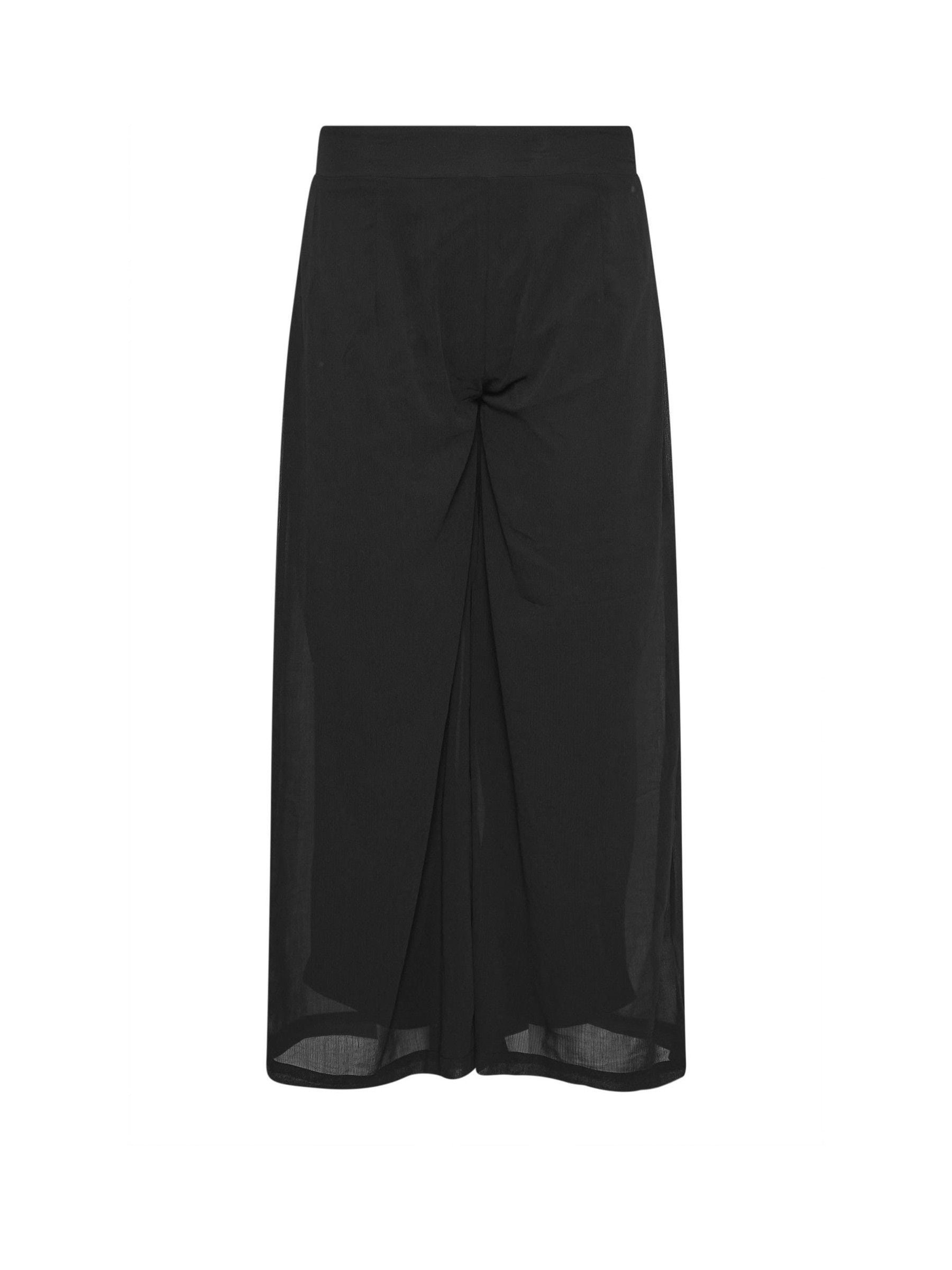 Buy PixieGirl Petite Black Chiffon Palazzo Trousers from Next USA