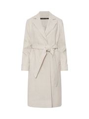 Natural - Casacos PixieGirl Petite Wrap Belted - Imagem 5 de 5