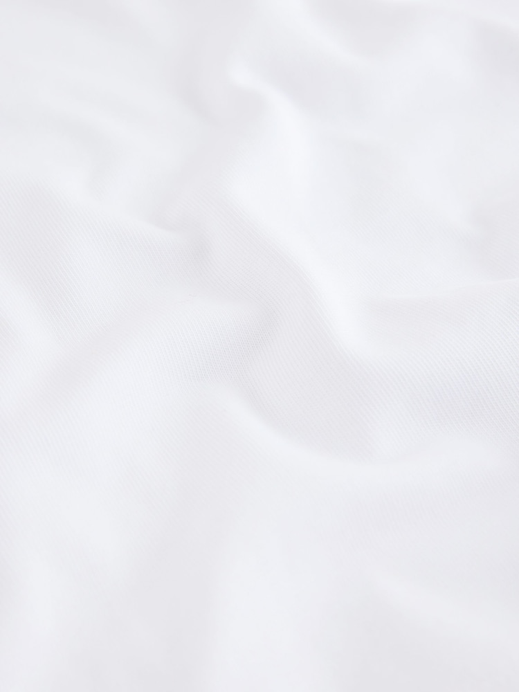 White Oversized Heavyweight Boxy T-Shirt (3-16yrs) - Image 6 of 6