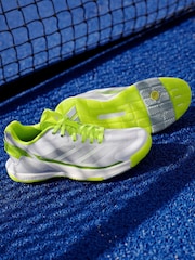 adidas Green Crazyquick Lightstrike Padel Shoes - Image 8 of 12