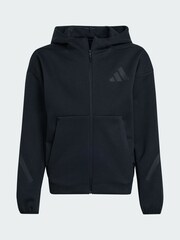 adidas Black Z.N.E. Full-Zip Hooded Track Jacket - Image 4 of 4