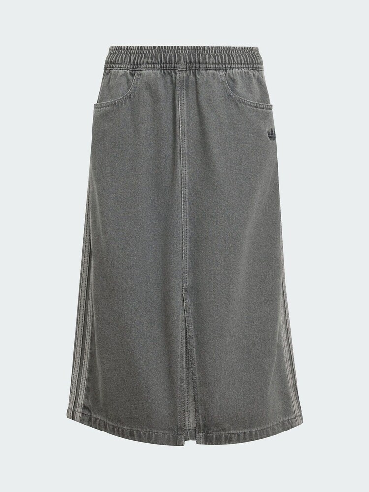adidas Originals Grey Denim Skirt - Image 5 of 5 adidas Originals Grey Denim Skirt - Image 5 of 5