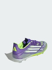 adidas Purple F50 League Firm/Multi-Ground Boots - Image 2 of 4