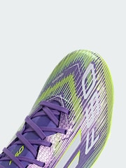 adidas Purple F50 League Firm/Multi-Ground Boots - Image 3 of 4