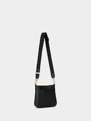 Lauren Ralph Lauren Black Cameryn Leather Cross-Body Bag - Image 5 of 5