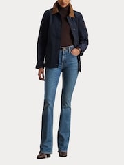 Lauren Ralph Lauren Contrast Collar Rain Jacket - Bild 4 von 8