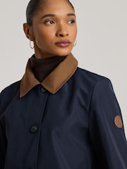 Lauren Ralph Lauren Contrast Collar Rain Jacket - Bild 5 von 8