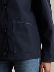 Lauren Ralph Lauren Contrast Collar Rain Jacket - Bild 6 von 8