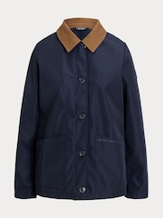 Lauren Ralph Lauren Contrast Collar Rain Jacket - Bild 7 von 8