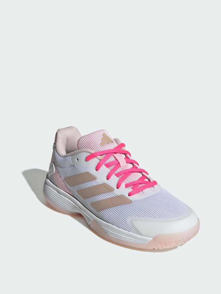 adidas White Ubersonic Tennis Shoes - Image 1 of 4 adidas White Ubersonic Tennis Shoes - Image 1 of 4
