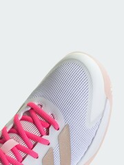 adidas White Ubersonic Tennis Shoes - Image 3 of 4