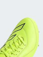 adidas Yellow RS15 Elite Soft Ground Rugby Boots - Image 3 of 4