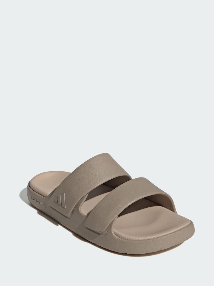 adidas Green ZNSORY Sandals - Image 1 of 4