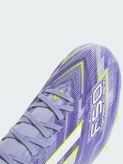 adidas Purple F50 Sparkfusion Pro Firm Ground/Artificial Grass Boots - Image 3 of 4