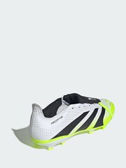 adidas White Predator League Fold-Over Tongue Firm/Multi-Ground Boots - Image 2 of 4