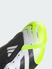 adidas White Predator League Fold-Over Tongue Firm/Multi-Ground Boots - Image 3 of 4