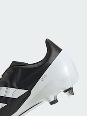 adidas Black RS15 Soft Ground Rugby Boots - Image 4 of 4