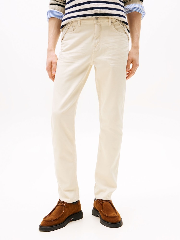 Tommy Hilfiger Natural Denton Washed Straight Jeans - Image 1 of 5