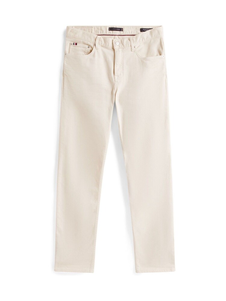 Tommy Hilfiger Natural Denton Washed Straight Jeans - Image 2 of 5 Tommy Hilfiger Natural Denton Washed Straight Jeans - Image 2 of 5