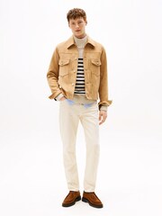 Tommy Hilfiger Natural Denton Washed Straight Jeans - Image 4 of 5