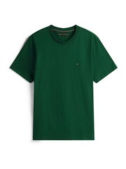 Tommy Hilfiger Ornamental Green Flag Embroidery Crew Neck T-Shirt - Image 5 of 5