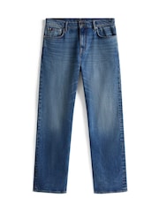 Tommy Hilfiger Blue Relaxed Straight Leg Jeans - Image 5 of 5