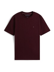 Tommy Hilfiger Red Flag Embroidery Crew Neck T-Shirt - Image 5 of 5