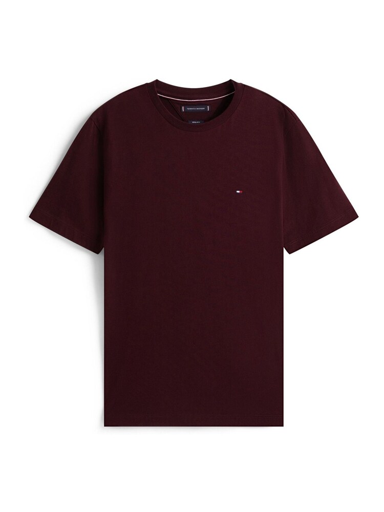 Tommy Hilfiger Red Flag Embroidery Crew Neck T-Shirt - Image 5 of 5 Tommy Hilfiger Red Flag Embroidery Crew Neck T-Shirt - Image 5 of 5