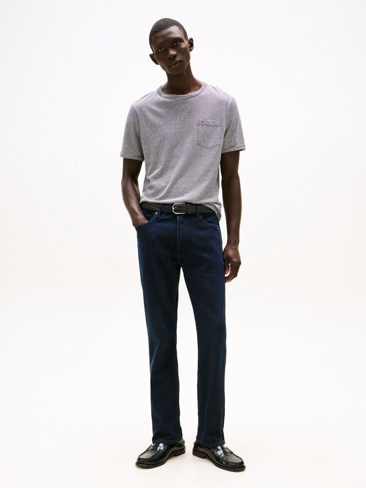 Tommy Hilfiger Blue Mercer Regular Straight Leg Jeans - Image 1 of 5 Tommy Hilfiger Blue Mercer Regular Straight Leg Jeans - Image 1 of 5