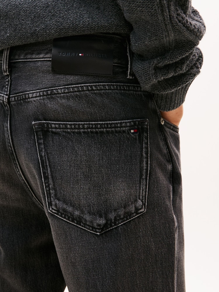 Tommy Hilfiger Grey Harlem Regular Tapered Leg Jeans - Image 1 of 9 Tommy Hilfiger Grey Harlem Regular Tapered Leg Jeans - Image 1 of 9