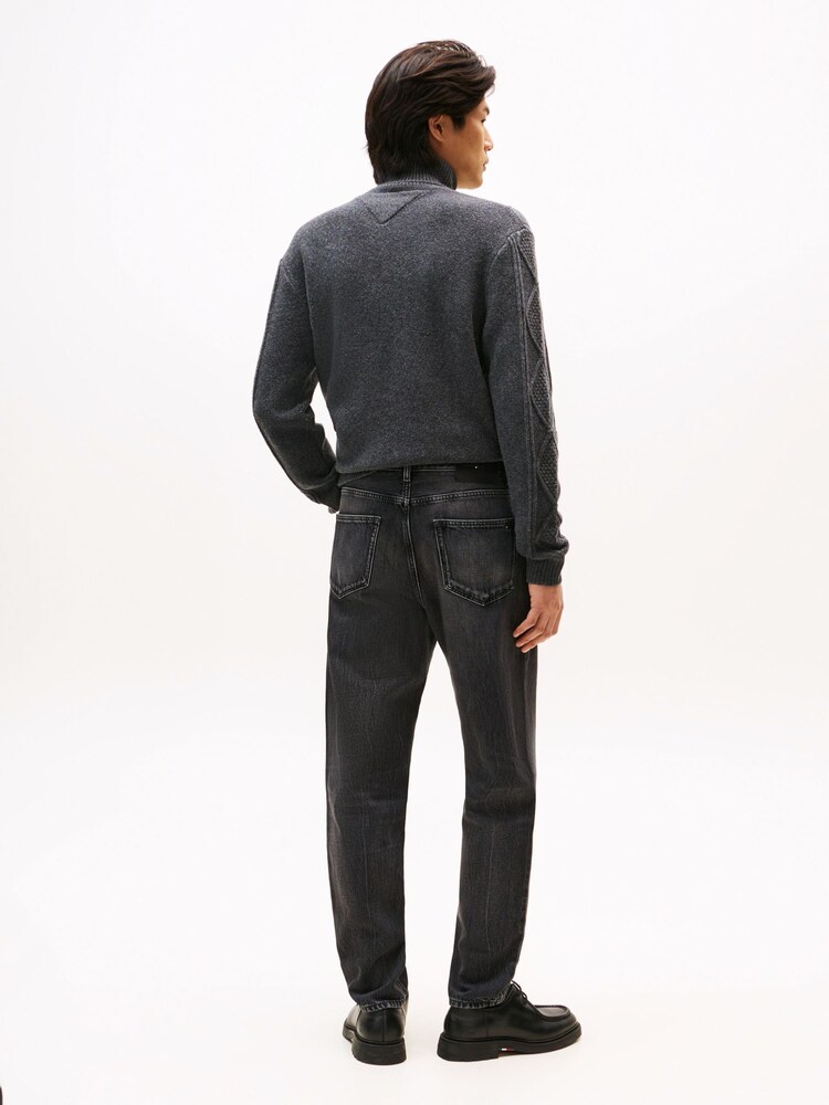 Tommy Hilfiger Grey Harlem Regular Tapered Leg Jeans - Image 2 of 9 Tommy Hilfiger Grey Harlem Regular Tapered Leg Jeans - Image 2 of 9