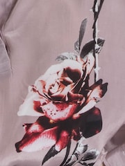 Religion Nude/Pink Loose Fit Diana Shirt In Rose Heart Print - Image 6 of 6