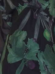 Religion Green Lily Column Bias Cut Maxi Dress In Floral Print - Image 6 of 6
