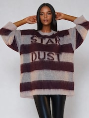 Religion Nancy Stripe Star Dust Jumper in Brushed Yarn - Imagen 1 de 6