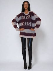 Religion Nancy Stripe Star Dust Jumper in Brushed Yarn - Imagen 2 de 6