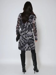 Religion Animal Zoe Long Line Tunic Dress in Animal Wings Print - Image 3 of 6