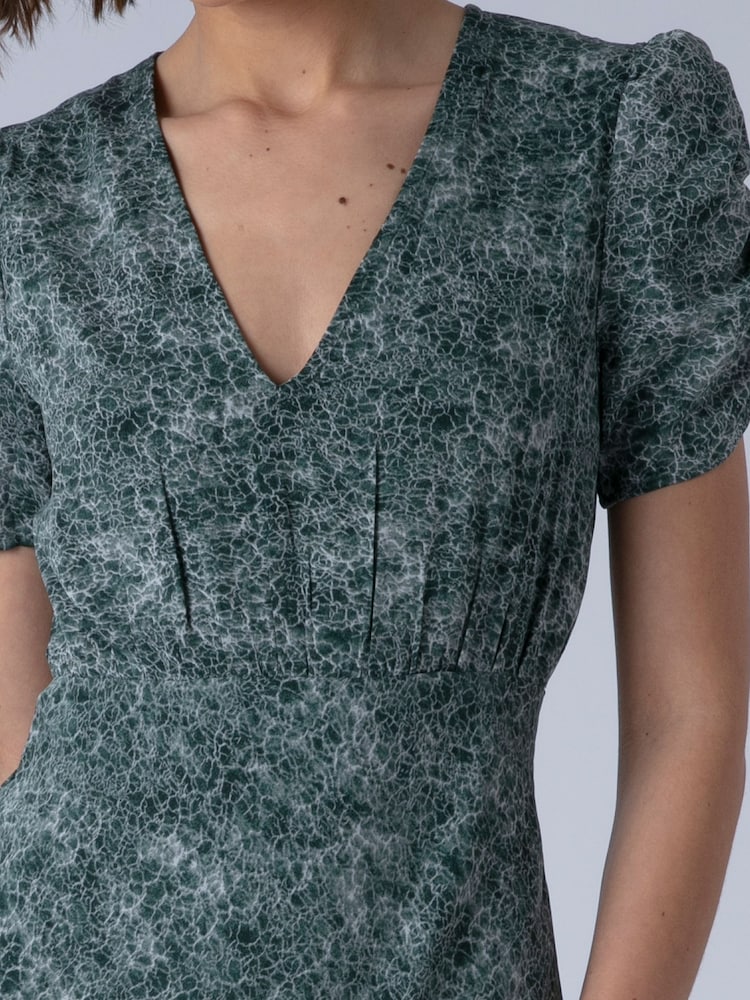 Religion Green Isabel Maxi Tea In Pale And Eau D'neil Print - Image 6 of 6