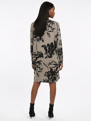 Religion Natural Tribe Tunic Dress With All Over Floral Print And Beading - Image 3 of 6